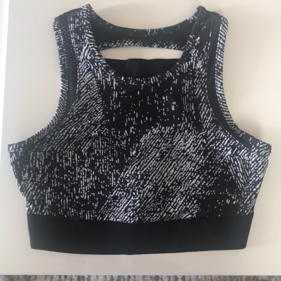 Champion Other - HIGH NECK Mesh Sports Bra
